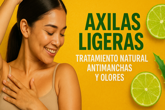 Axilas Ligeras - Tratamiento Natural Antimanchas y de Olores