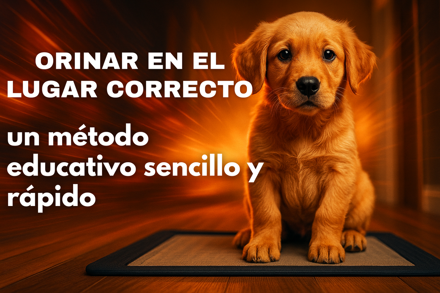 Orinar en el lugar correcto - Método educativo sencillo y rápido